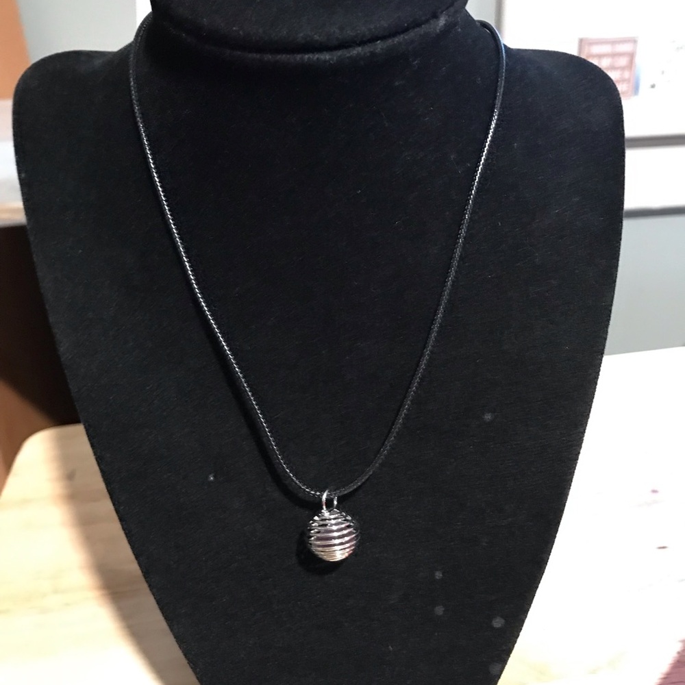 Amethyst Crystal cage necklace